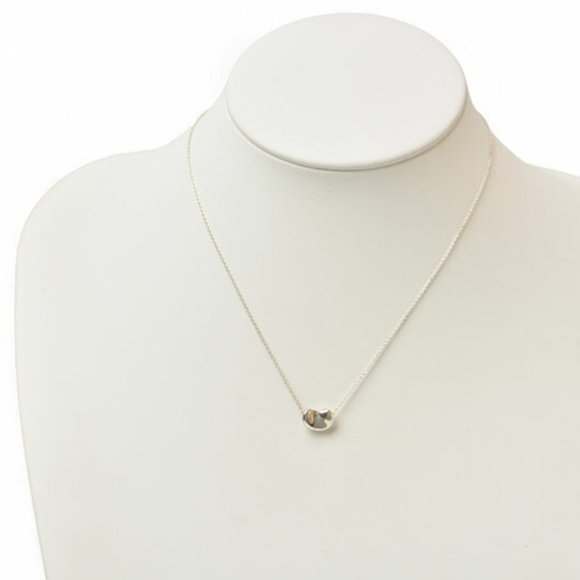 Tiffany & Co. Elsa Peretti Bean Motif Pendant in Silver, 0.9cm Wide
